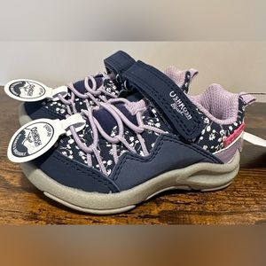 Osh Kosh Bgosh Baby/Toddler Girls Cycla Navy/Lilac Sneakers NWT Various …